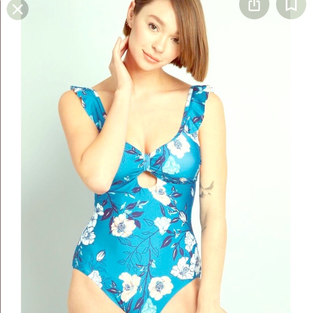 Modcloth Nikky One Piece Bathing Suit - Picture 1 of 4